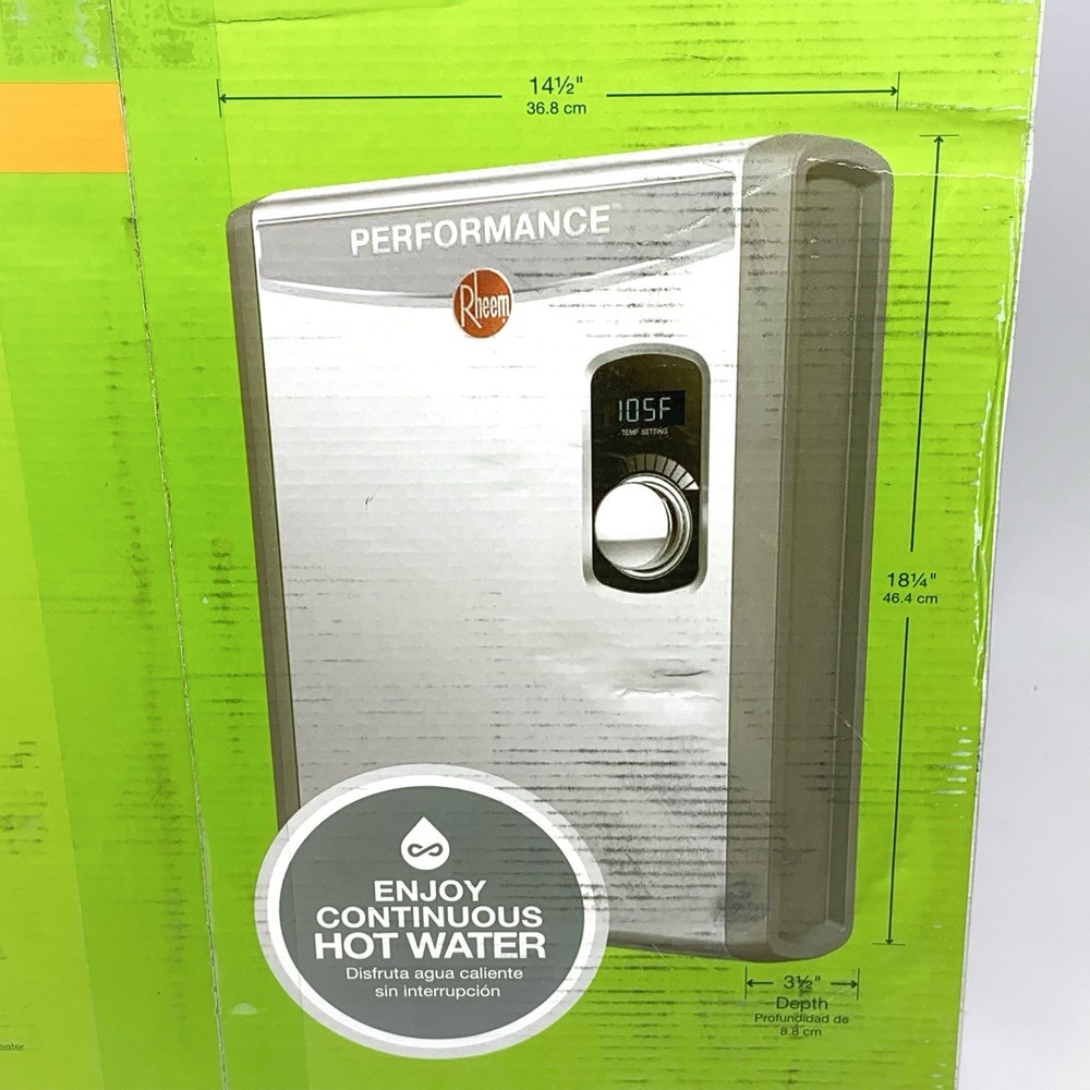 Rheem RETEX-18 Performance 18kW 3.5 GPM Electric Tankless Water Heater 240V NEW