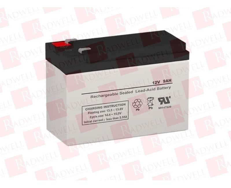 RADWELL VERIFIED SUBSTITUTE EVOLUTION 850T-SUB-BATTERY / EVOLUTION850TSUBBATTERY