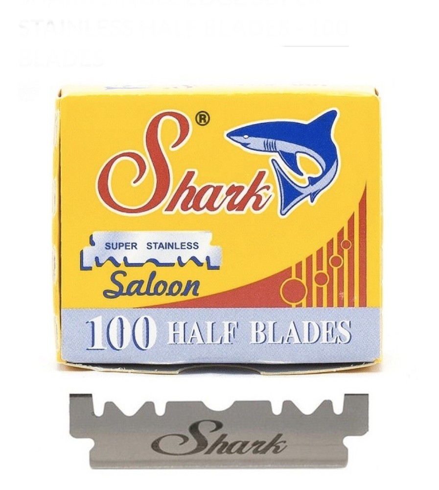 Lord Shark Straight Edge Half Razor Blades 100ct Box