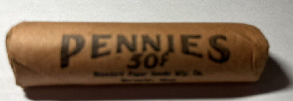 1978-P BU RED LINCOLN MEMORIAL CENT ROLL Original Wrapper