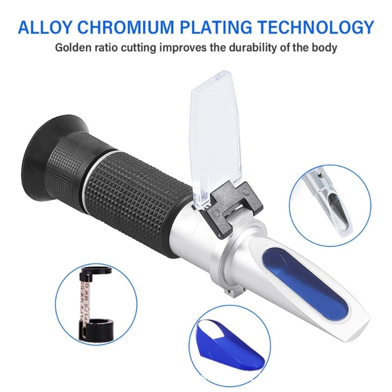 Multiple Function Refractometer for Car Urea Coolant Washer Fluid and Battery