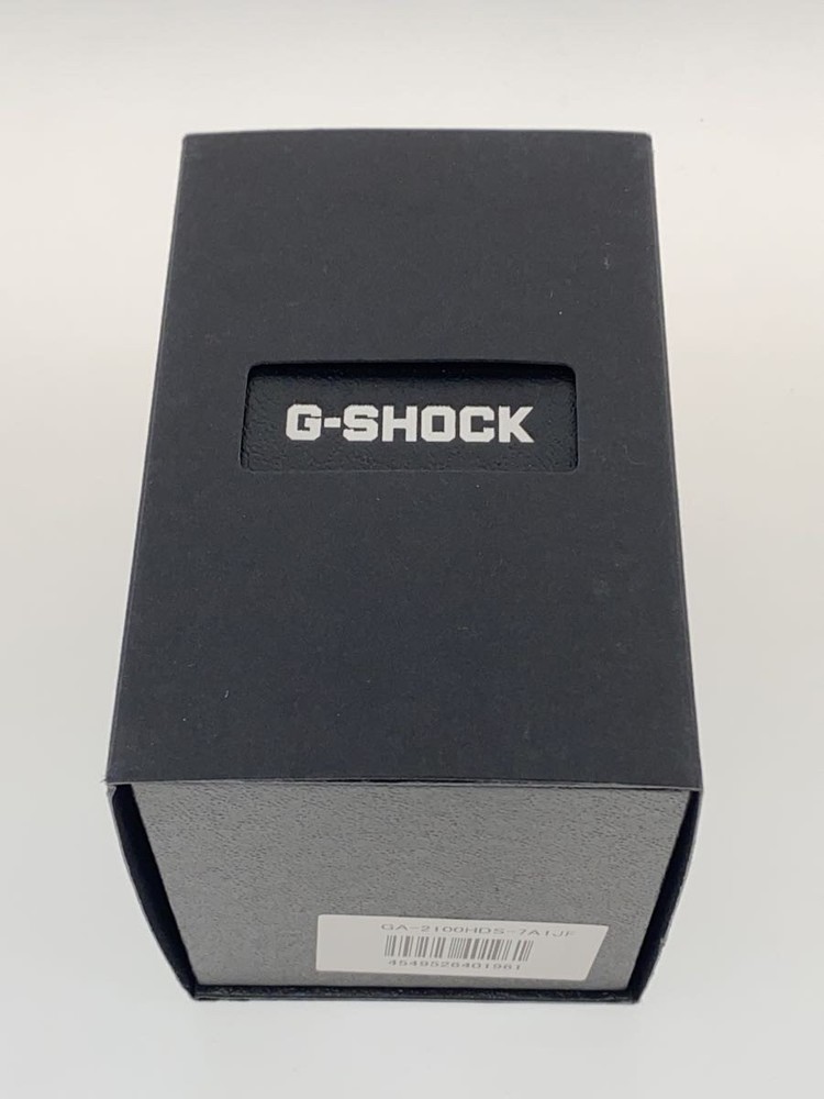 CASIO Quartz Wristwatch G SHOCK Digital Analog Rubber White
