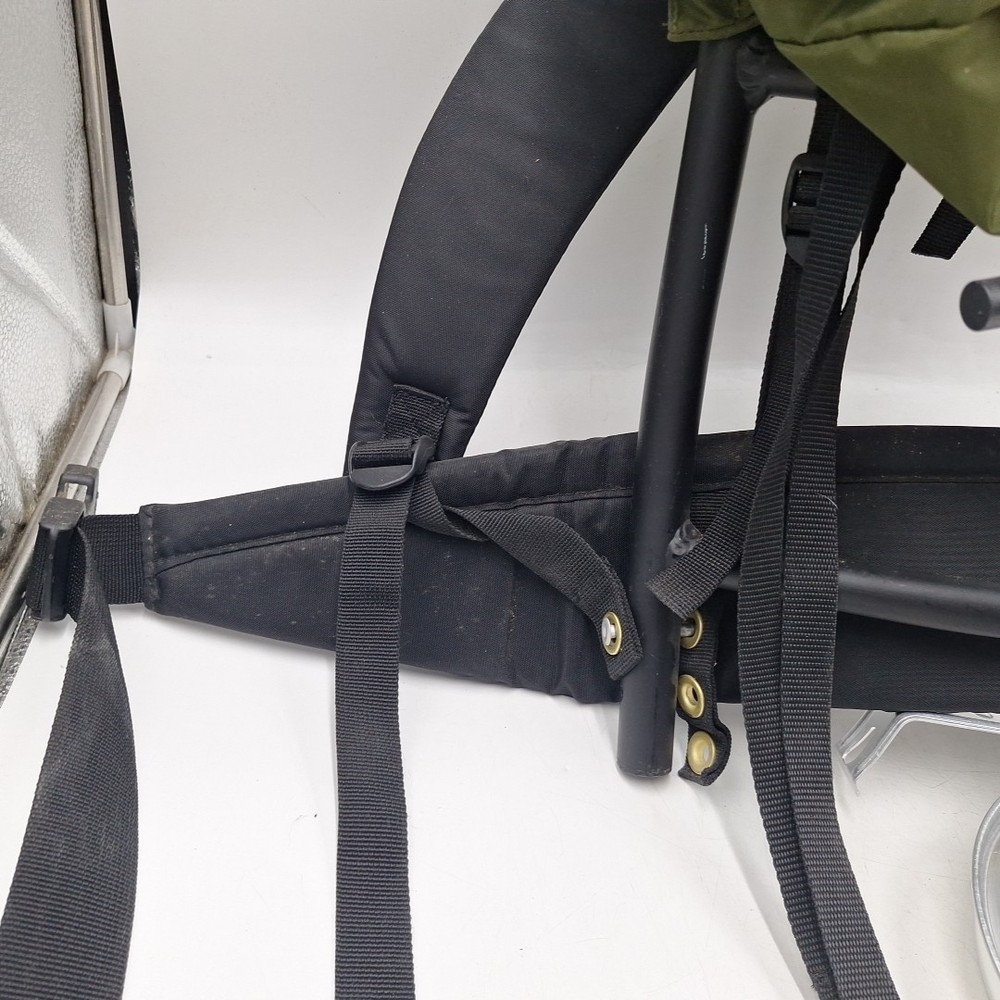 Camp Trails External Frame Hiking Backpack Size L Green Light Weight