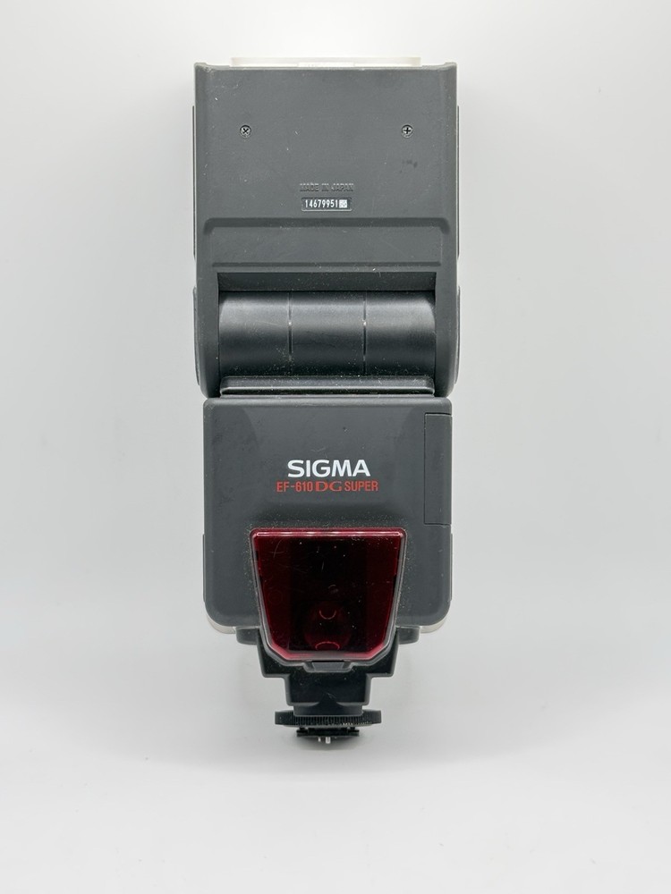 Sigma EF-610 DG Super Shoe Mount Flash for  Nikon — TESTED AND WORKING ✅✅