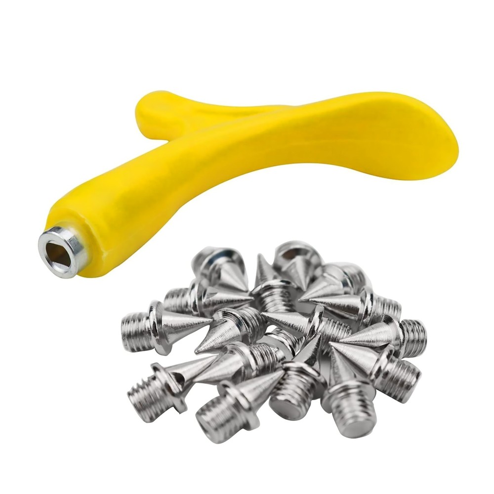 Stainless  Skid-proof Spiked Nails Replacement 48Pcs Track Spikes For Men Shoes