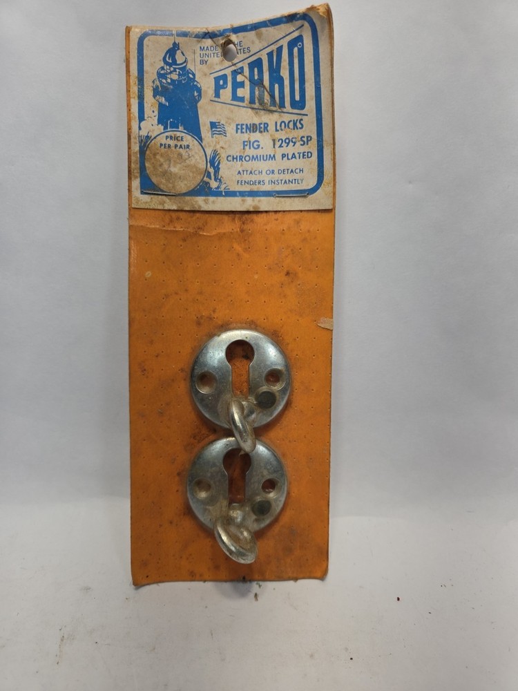 Vintage Perko 1299sp Fender Lock NOS chrome plated