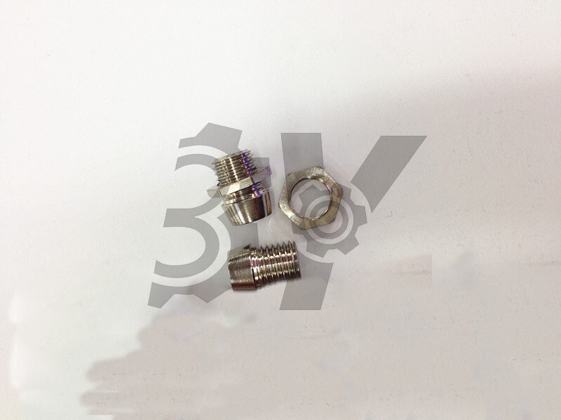 50pcs Chrome Metal 5mm LED Bezel Holder Panel Display