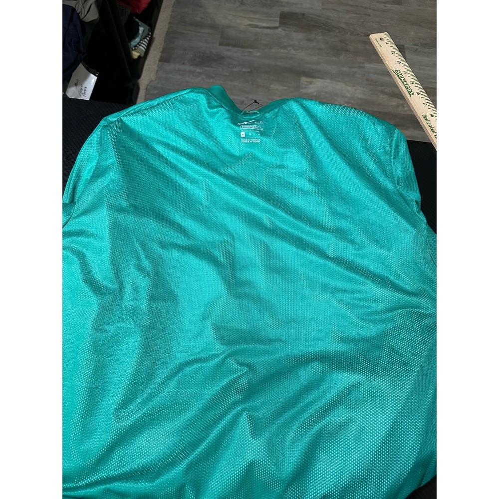 Nike Shield Golf Windbreaker Crew Embossed Pullover Size Medium Green