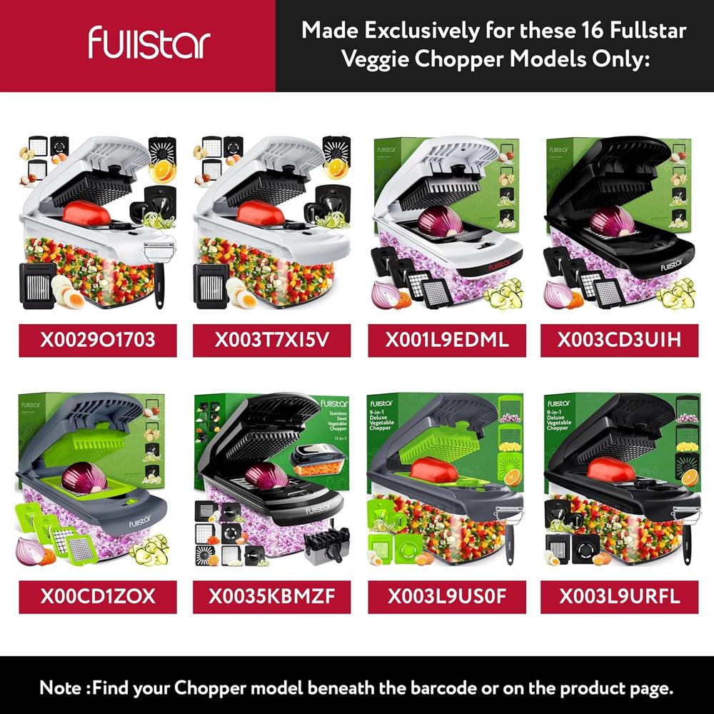 Fullstar Blade Replacement Set – Only Compatible with Select Fullstar Vegetable