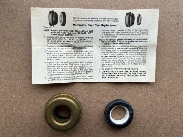 Pac-Seal Shaft Seal 163 Type 68