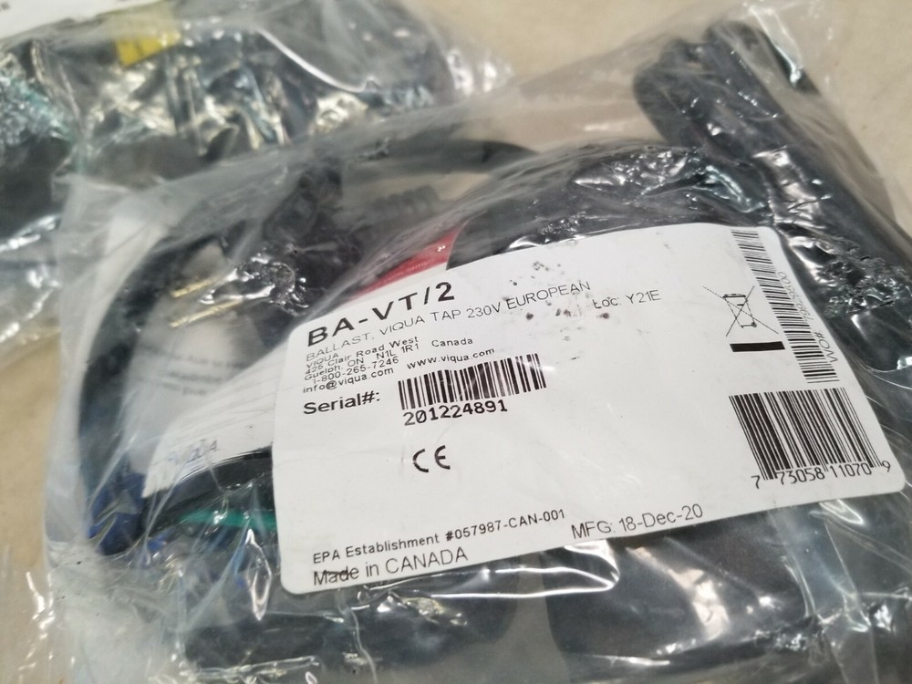 Viqua BA-VT/2 Replacement Controller 230V European