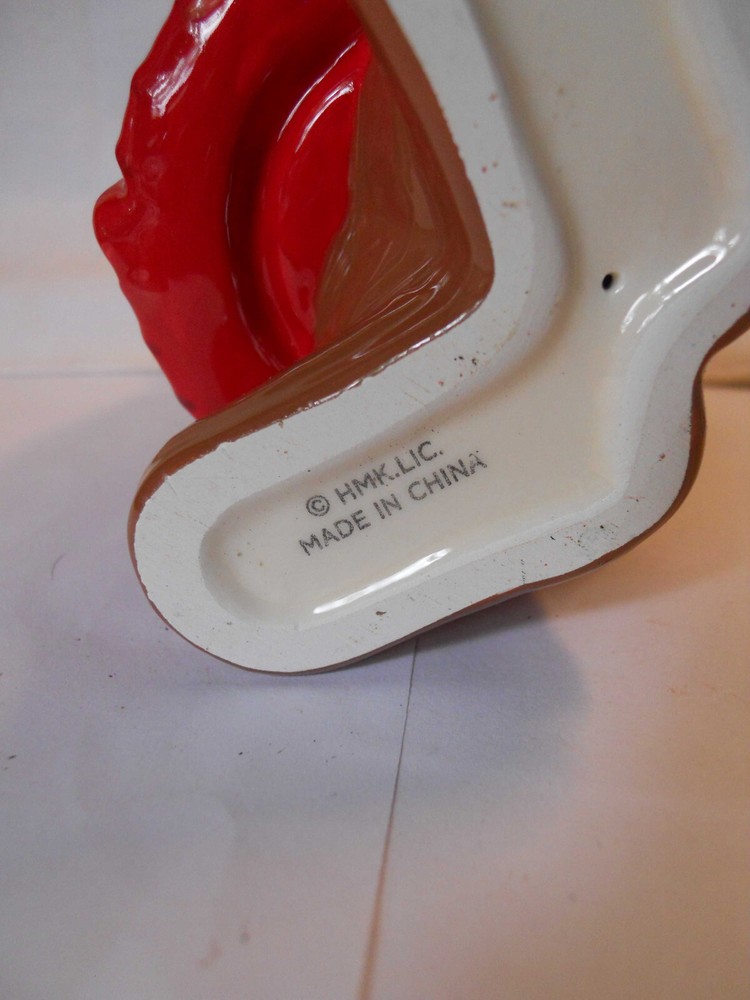 Hallmark SANTA TEALIGHT Porcelain 7"