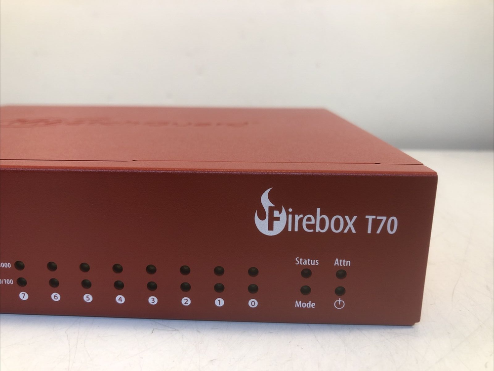 WatchGuard Firebox T70 WS7AE8 Firewall Security Appliance ***UNTESTED***