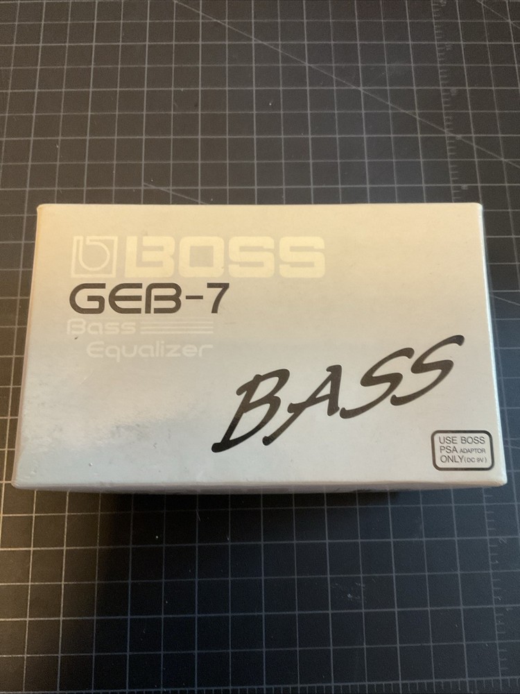 BOSS GEB-7 Bass Equalizer Pedal