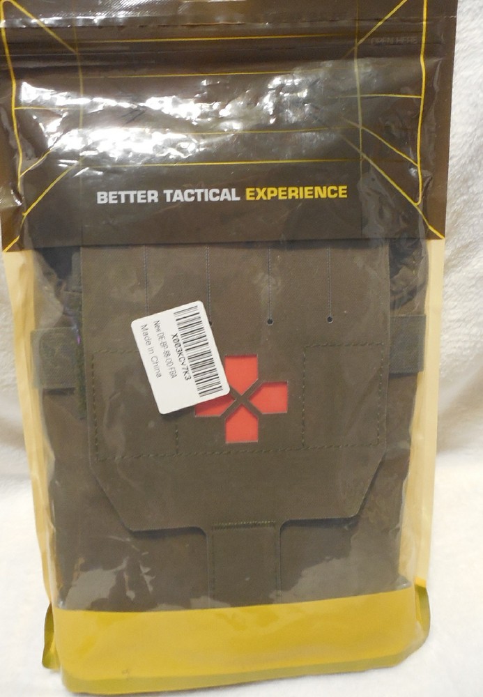 New Better Tactical Experience Rapid Deployment First-aid Kit Lg Ranger Green