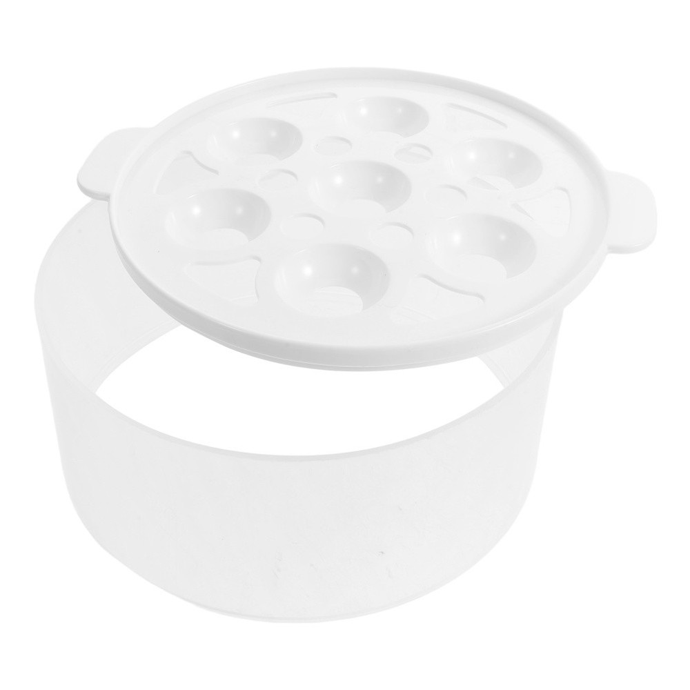 2 Pcs Egg Cooker Accessories Stacking Rack for Ring Boiled Holder