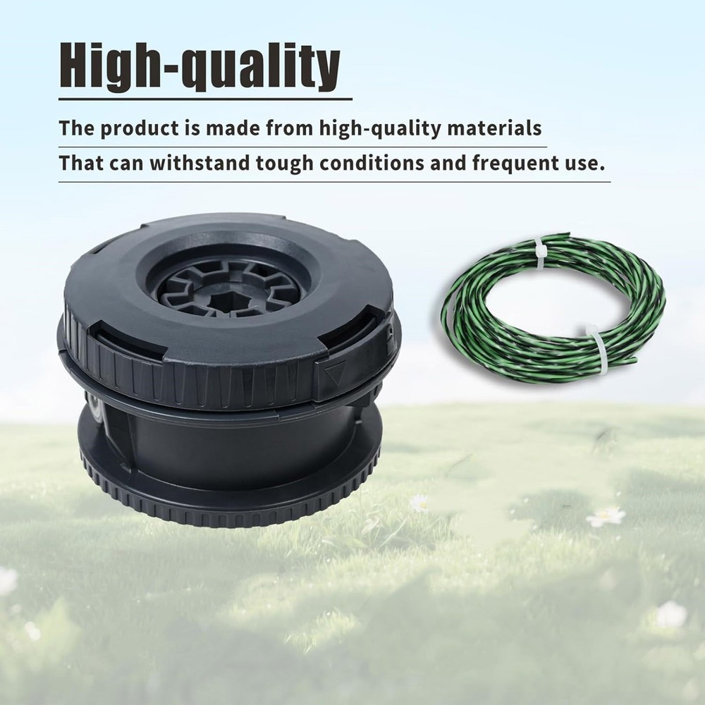 Replacement 314608005 String Trimmer Head For Ryobi Straight Shaft Attachment