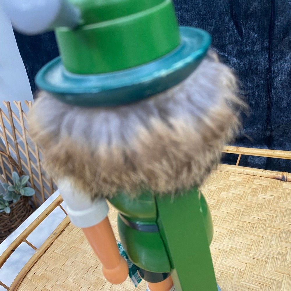 Nutcracker ERZGEBIRGE Beer Drinker Volkskunst Nutcracker 10.5" St Patrick’s Day