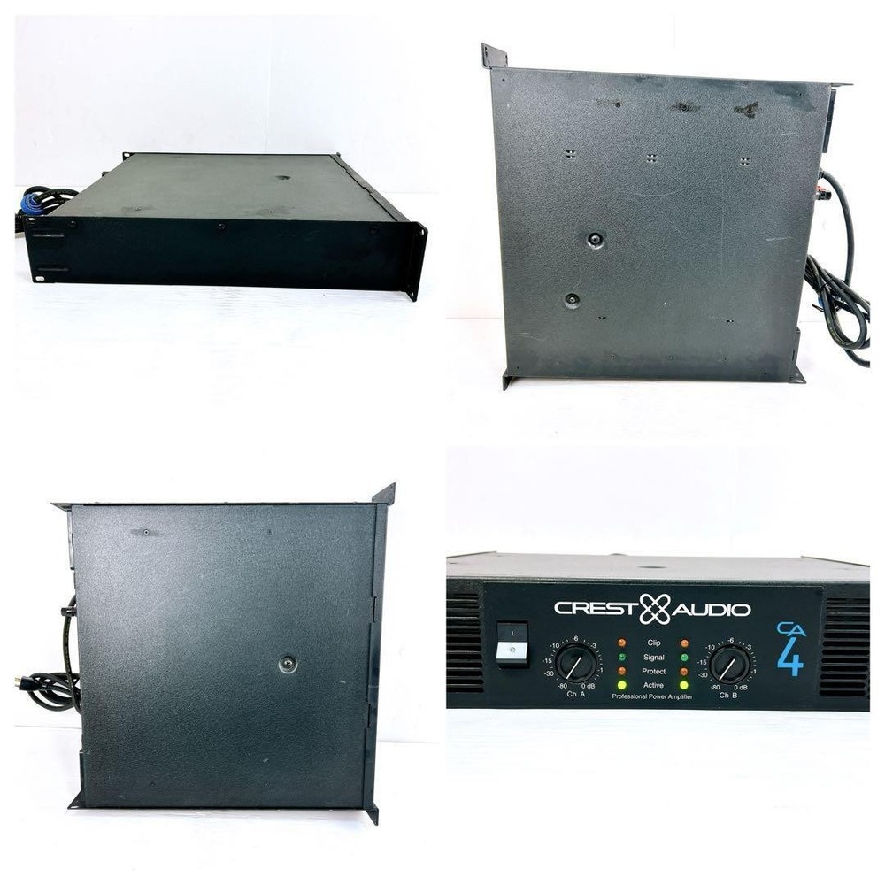 Crest Audio Ca4 Stereo Power Amplifier Professional