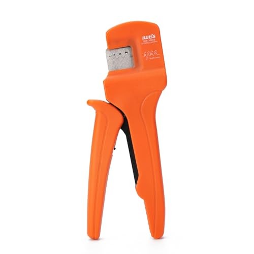 Micro Pin Connector Crimping Tool, AWG 32-20, Ratchet Crimper for IWS-3220S