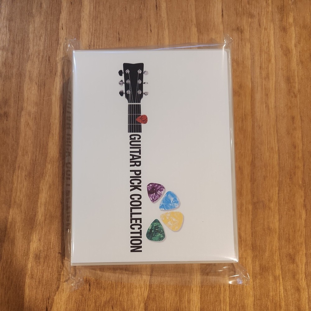 Guitar Pick Collection Kit, Holds 225 picks, Clear