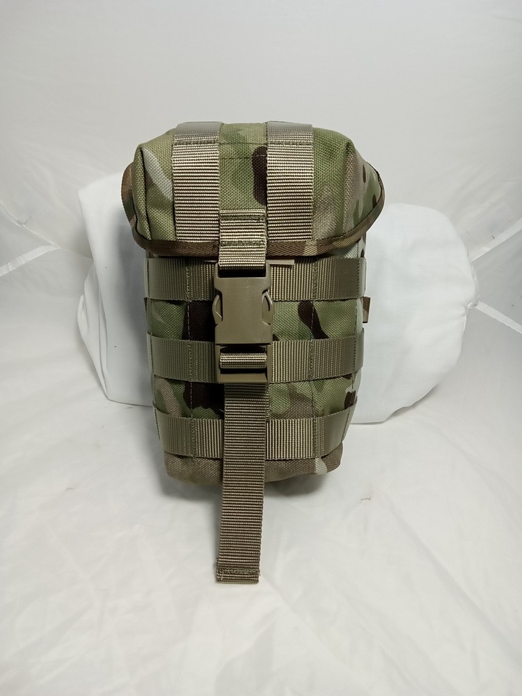 Utility pouch MTP, molle front, clip and "hook + loop" closure, molle attachment