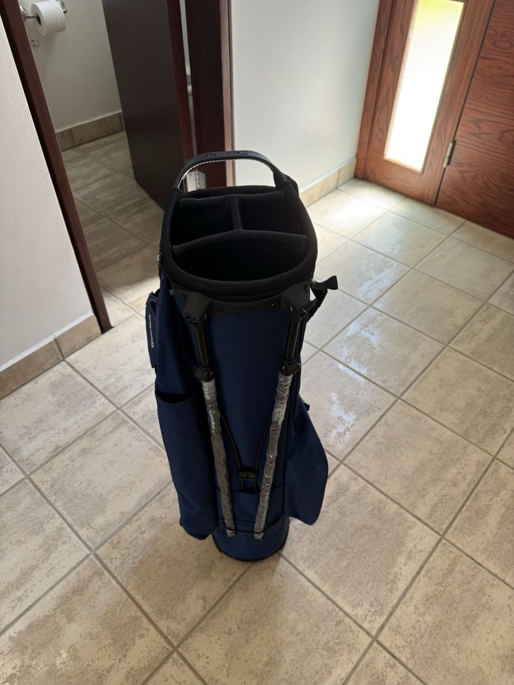 TaylorMade Flextech Stand Golf Bag Navy Blue