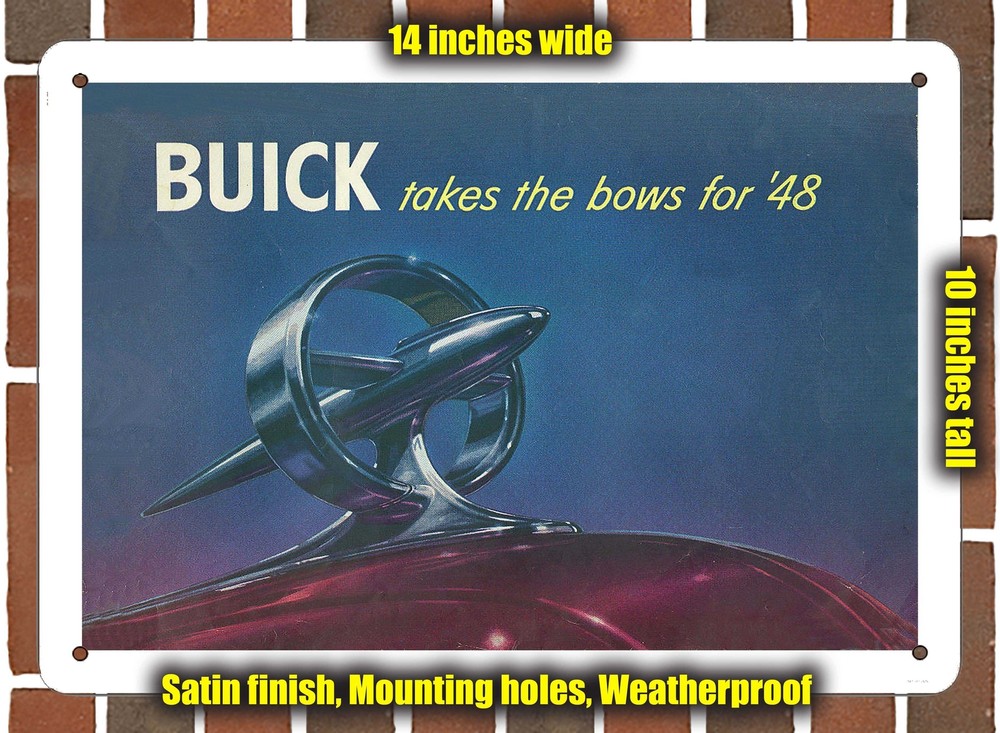 Metal Sign - 1948 Buick