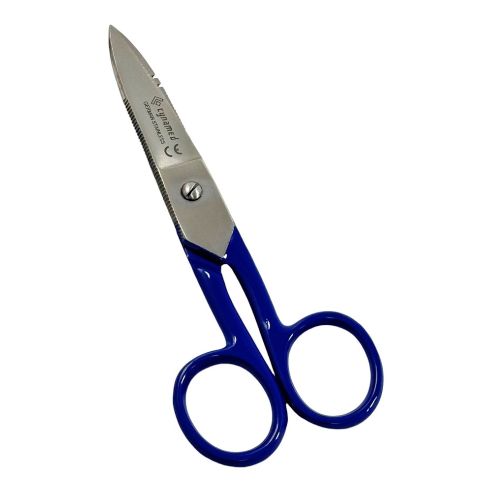 2 Pack | 5.25" Electrical Wire Cutting Scissors, Multi-Purpose Lightweight Tools