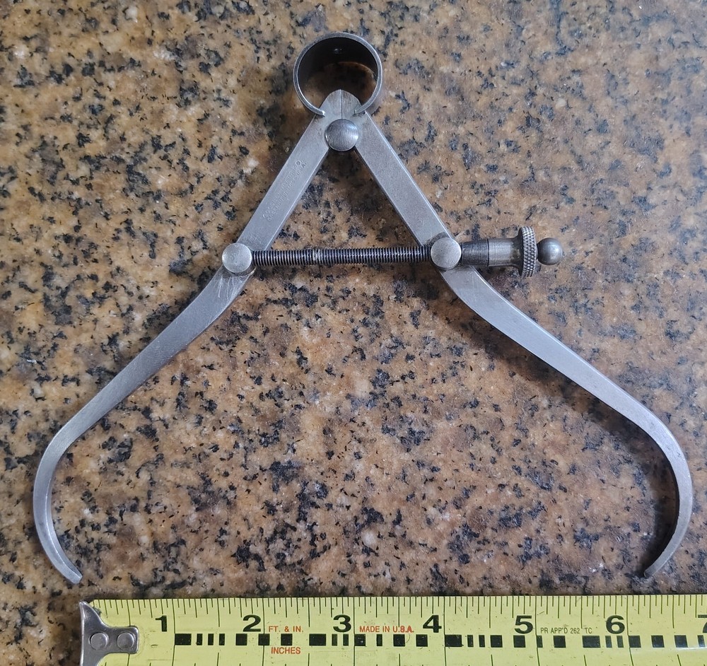 🗽VINTAGE GOODELL PRATT 6" OD CALIPER