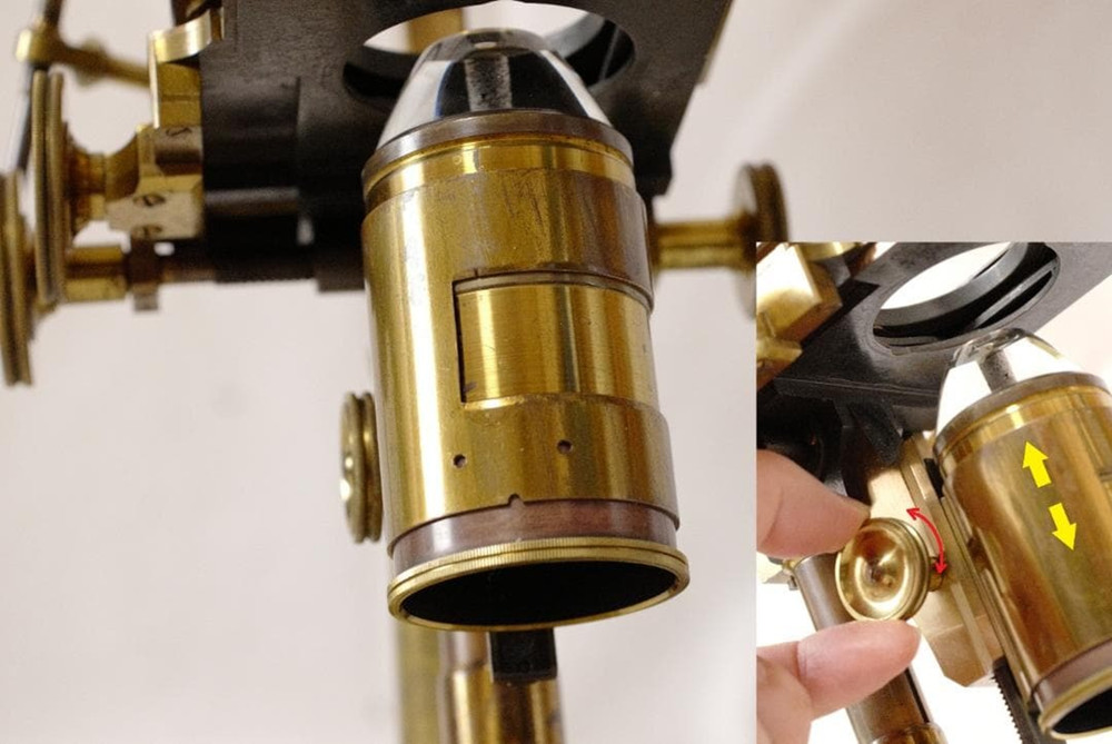 Antique Microscope Smith & Beck First Class Microscope