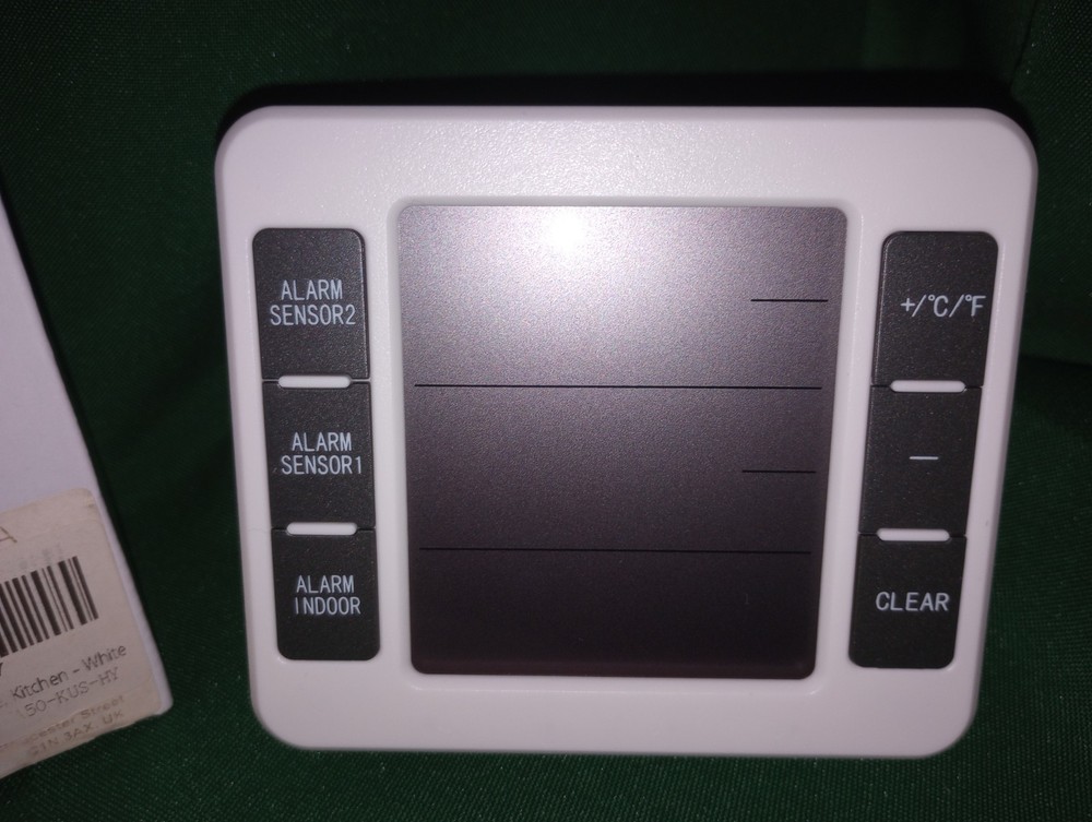 NEW Electronic REFRIGERATOR THERMOMETER Host & 2 Sensors BATTERY