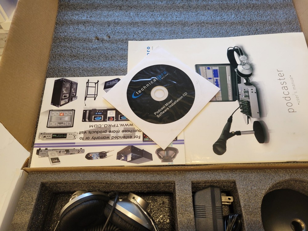 PM-21 Podcast Mixer Kit from Technical Pro -