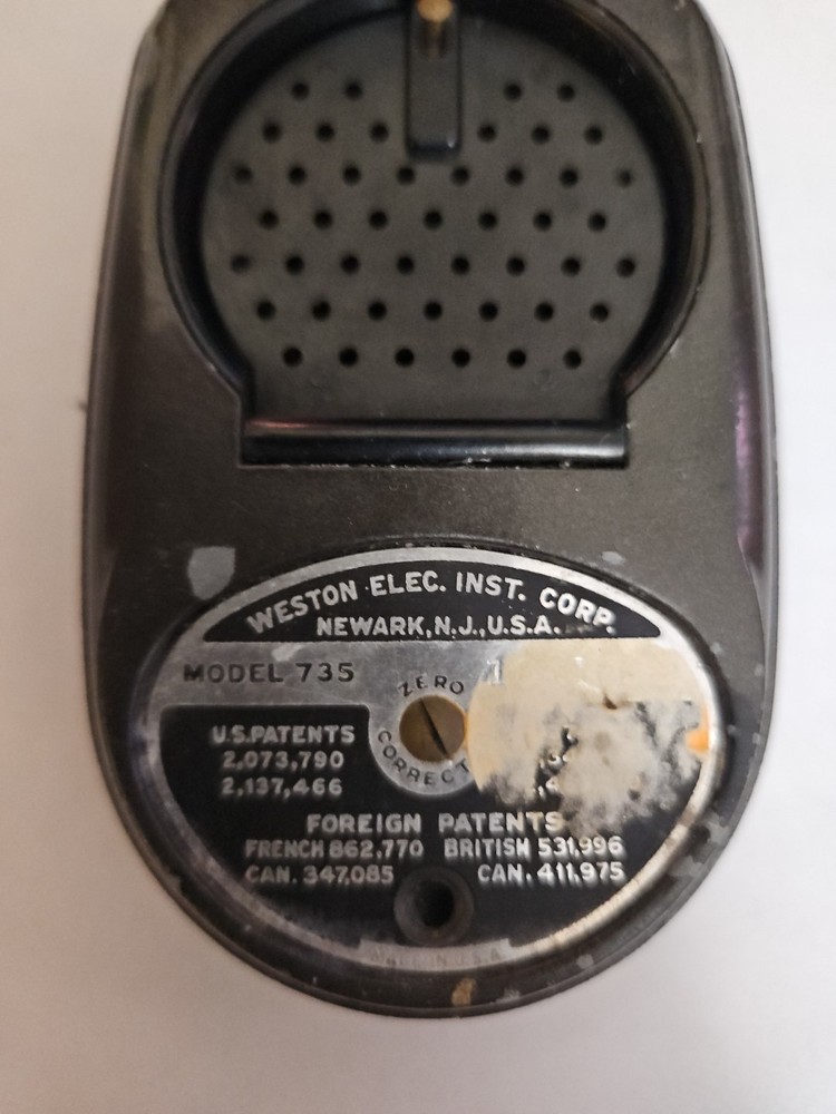 Weston Master II Universal Exposure Meter 735