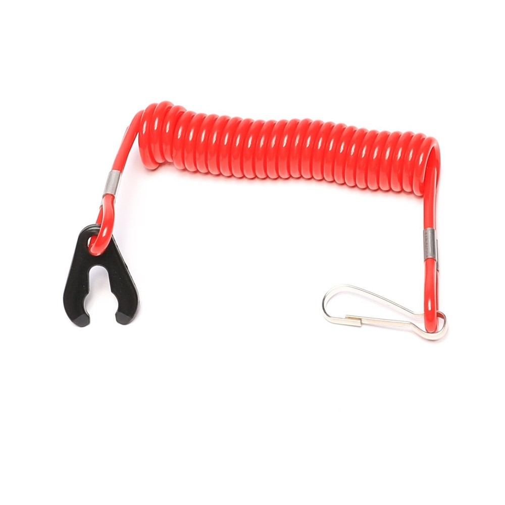 Boat Outboard Engine Motor Emergency Kill Stop Switch Safety Tether Lanyard
