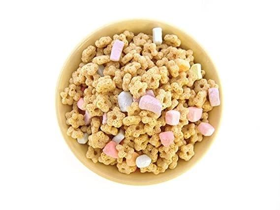 Assorted Dehydrated Marshmallow Bits in Jar, 2.5 Lbs - Updated Version