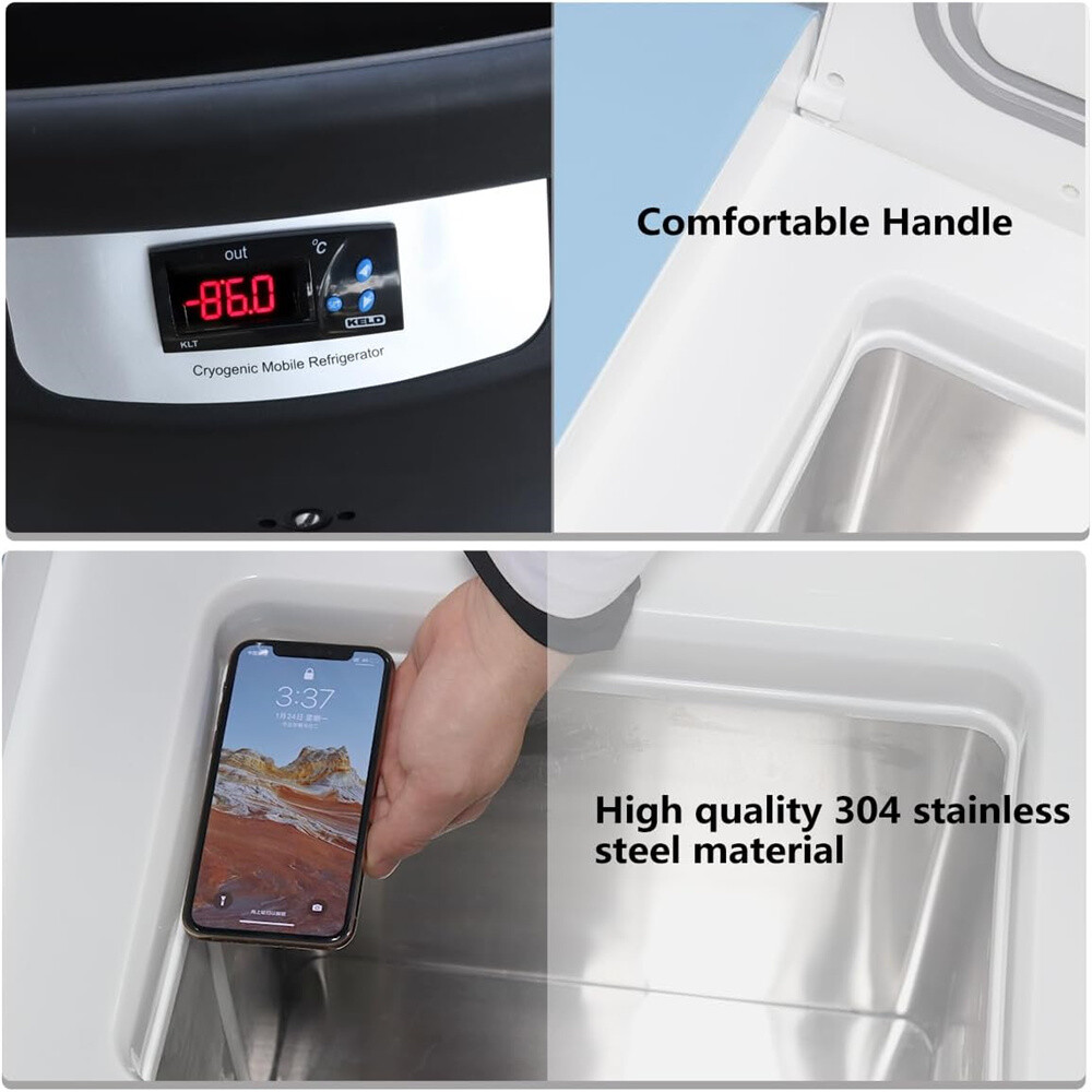 -86°C Ultra-Low Temperature Freezer Lab Cold Storage Refrigerator