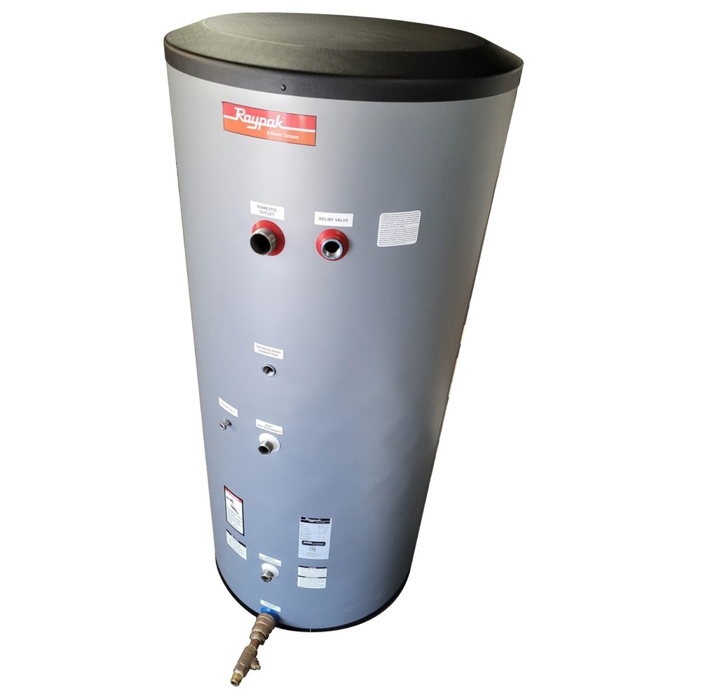 Rheem Raypak RSIT115 Indirect-Fired 115 Gallon Hot Water Storage Tank