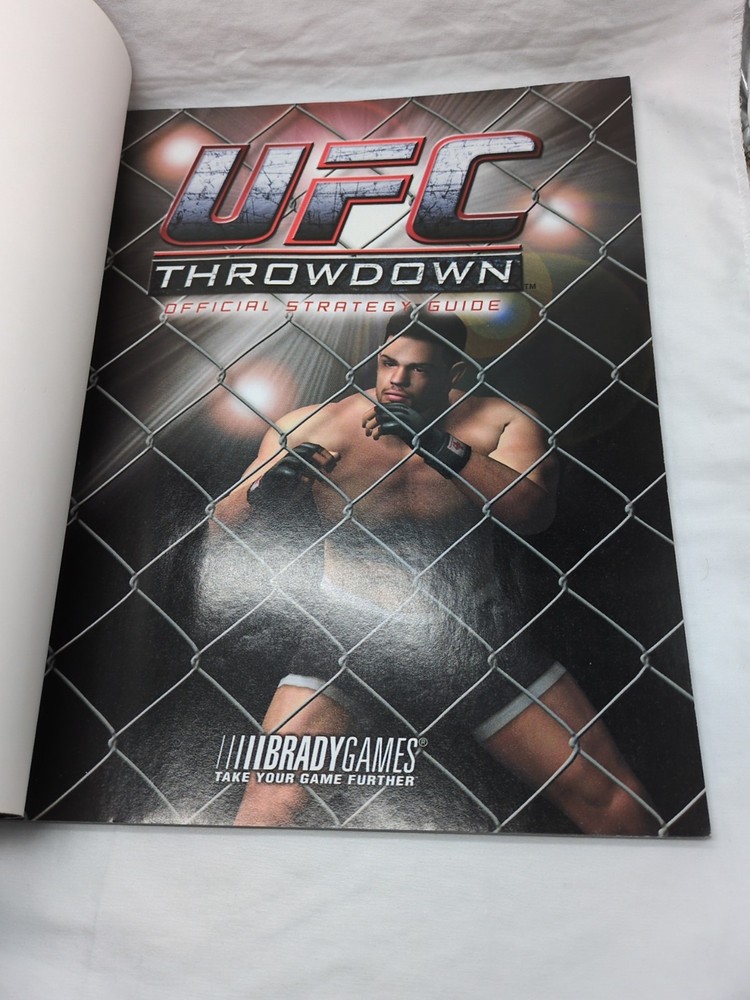 UFC Throwdown Official Strategy Guide Book