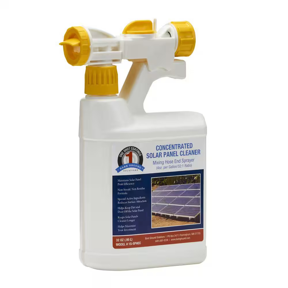 32 Oz. Concentrated Solar Panel Cleaner