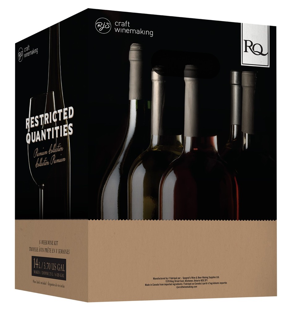 RJS RQ25 Spain Petit Verdot Wine Making Ingredient Kit