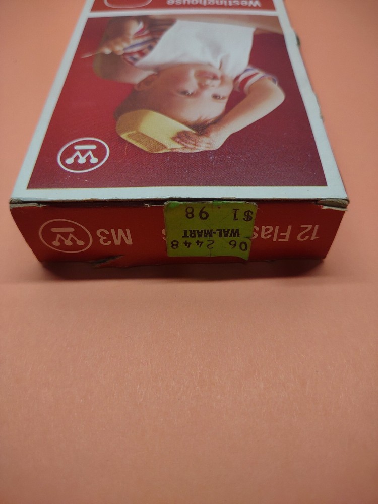 Westinghouse M3 Flash Bulbs 12 Pack new old stock