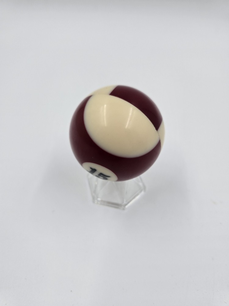 Custom Billiard Ball Hand Made Using # 15 Ball For Display Only