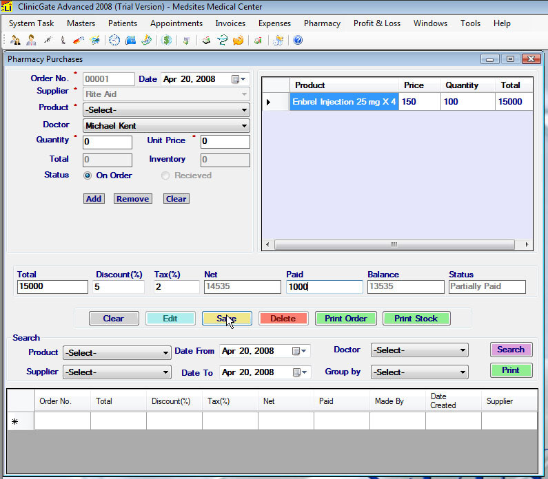 Medical Billing software - ClinicGate