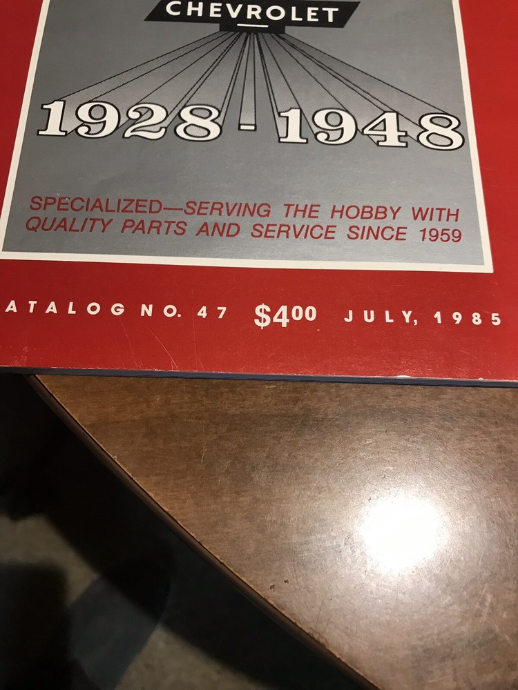 1985 Specialized Auto Parts Catalog Cat.No.47