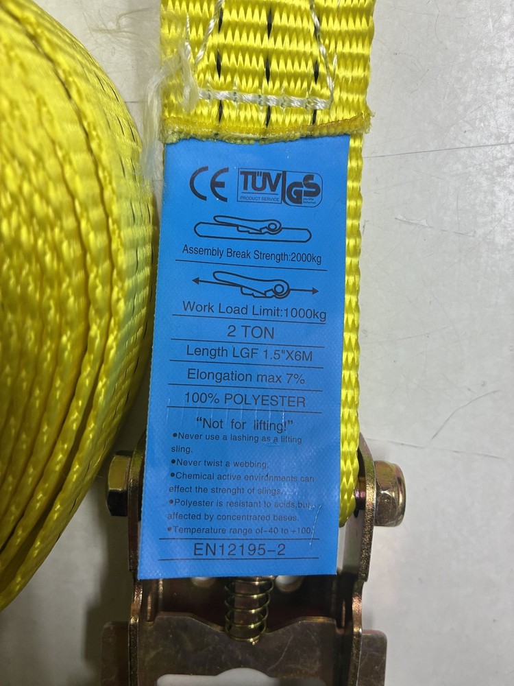 Ratchet and straps set