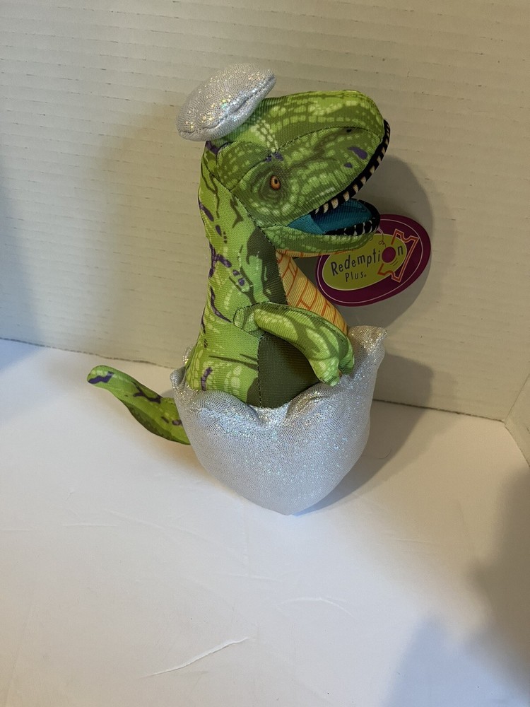 Dinasaur Hatching From Egg Plush