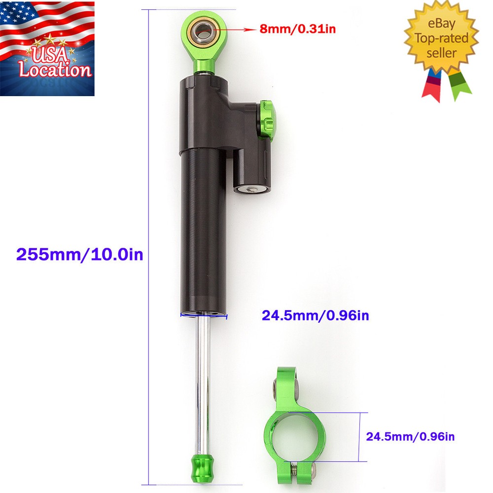 FXCNC Steering Damper Motorcycle Stabilizer Linear Reversed Universal Motorcycle