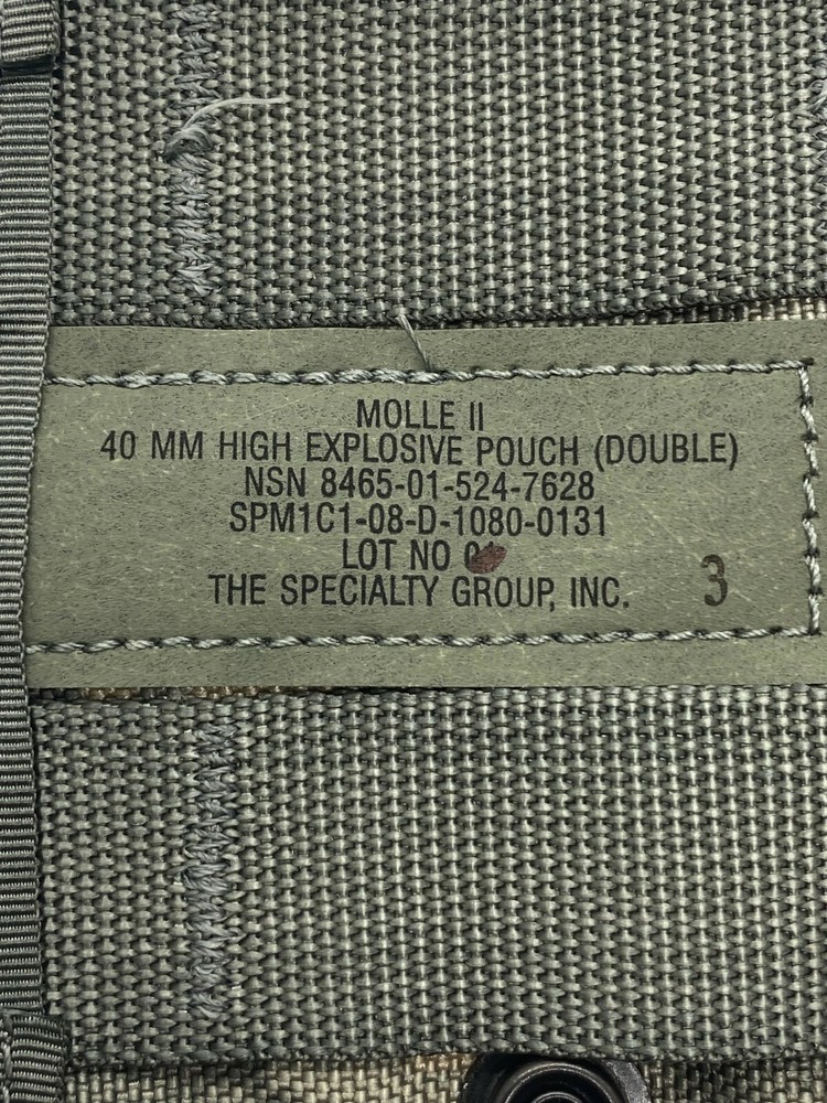 MOLLE II 40MM Double HE Pouch - ACU CAMO