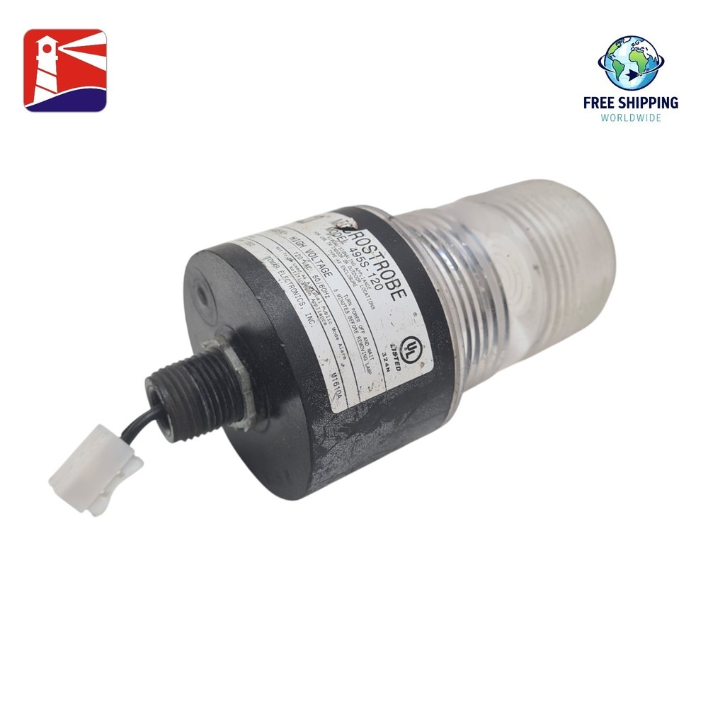 Tomar MicroStrobe 495s-120 White Strobe Light. 120 Volts AC.